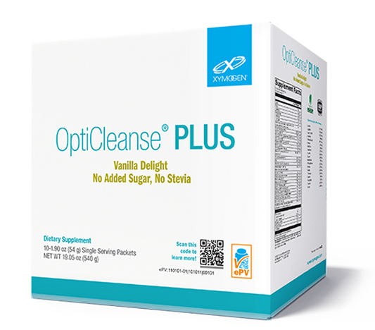 OptiCleanse® PLUS Vanilla Delight No Added Sugar, No Stevia 10 Servings